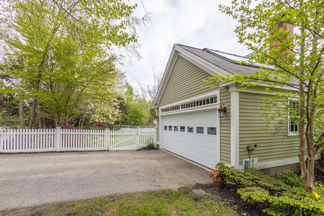 17 Spruce St, Rockport, ME 04856 - view of garage