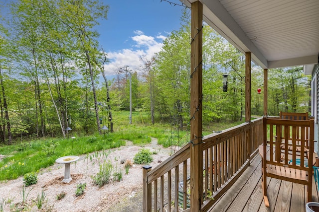 80 Hubbard Rd, Berwick, ME 03901 - view of deck