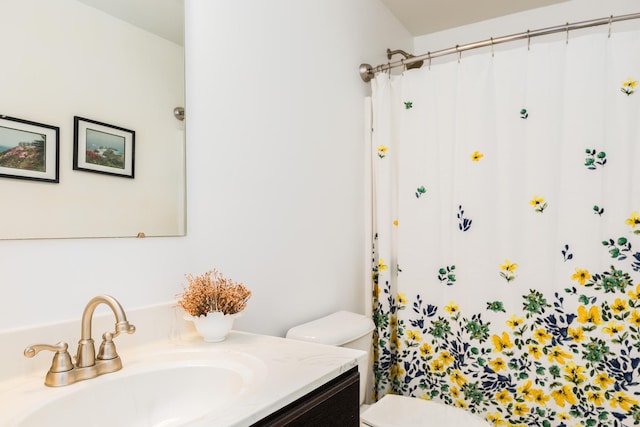 80 Hubbard Rd, Berwick, ME 03901 - full bath featuring vanity, toilet, and curtained shower