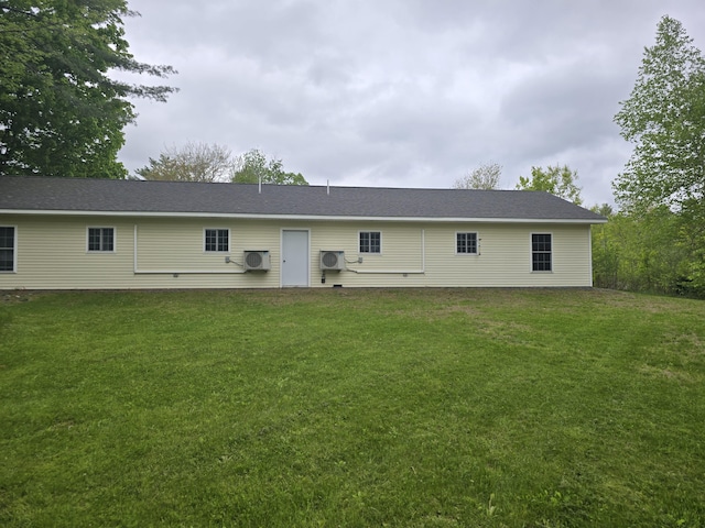 37 Bog Rd, Augusta, ME 04330 - back of property with a lawn