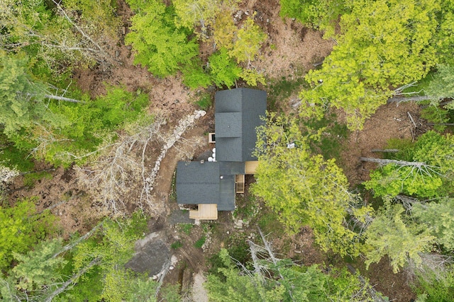 834-836 Sebago Rd, Sebago, ME 04029 - aerial view of property and surrounding area