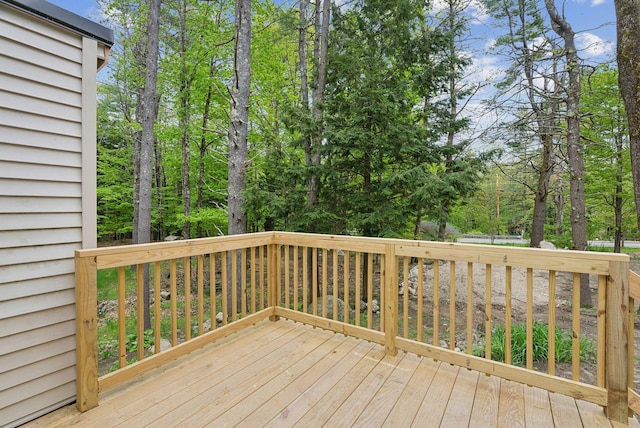 834-836 Sebago Rd, Sebago, ME 04029 - view of wooden terrace