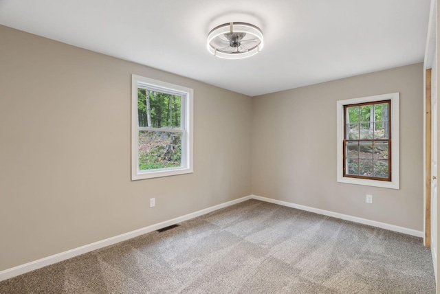 834-836 Sebago Rd, Sebago, ME 04029 - empty room with baseboards and carpet flooring