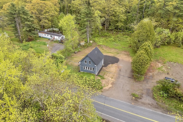 61 Main Rd, Eddington, ME 04428 - view of subject property with a heavily wooded area