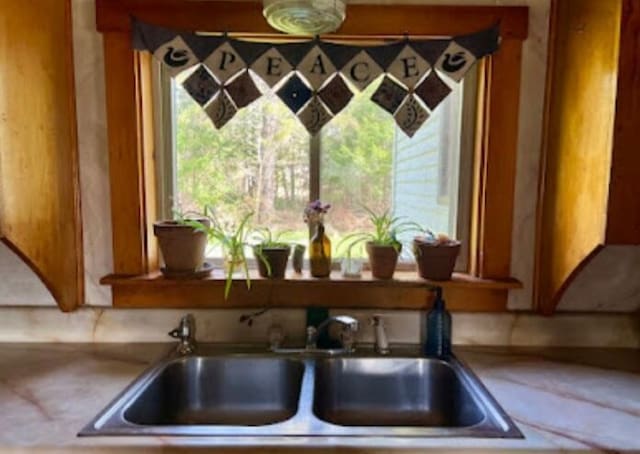 634 N Rd, Mount Chase, ME 04765 - kitchen view of a sink