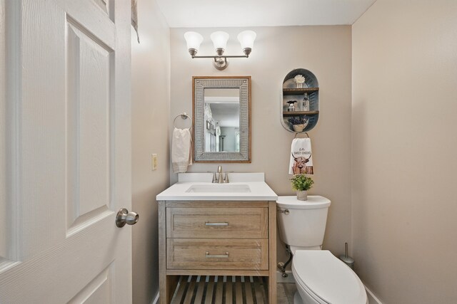 29 Emanual Dr, Brunswick, ME 04011 - bathroom featuring vanity and toilet