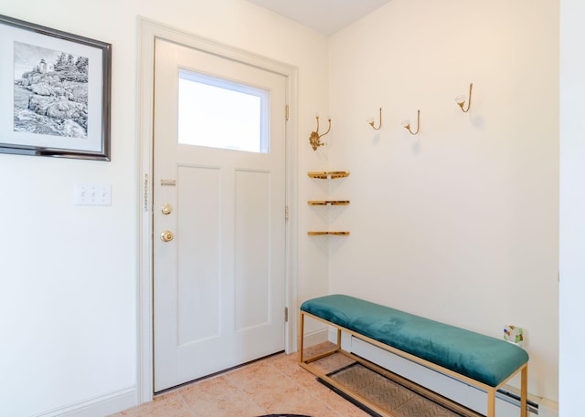 22 Cormorant Pl Unit 22, South Portland, ME 04106 - foyer featuring baseboards and light tile patterned floors