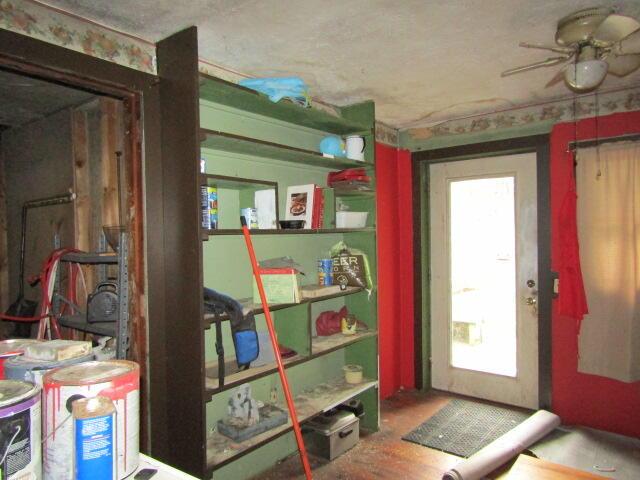 33 Log N Rock Rd, Eliot, ME 03442 - entrance foyer featuring plenty of natural light and a ceiling fan