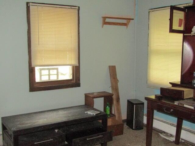 33 Log N Rock Rd, Eliot, ME 03442 - office featuring a baseboard radiator