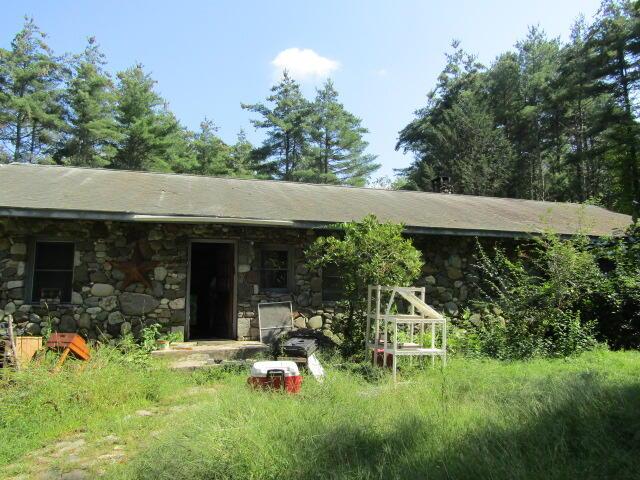 33 Log N Rock Rd, Eliot, ME 03442 - back of house featuring stone siding