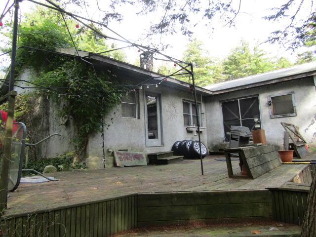 33 Log N Rock Rd, Eliot, ME 03442 - view of wooden deck