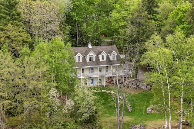 700 Pond Rd, Saint Albans, ME 04971 - view of subject property with a forest