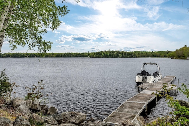 700 Pond Rd, Saint Albans, ME 04971 - dock with a water view