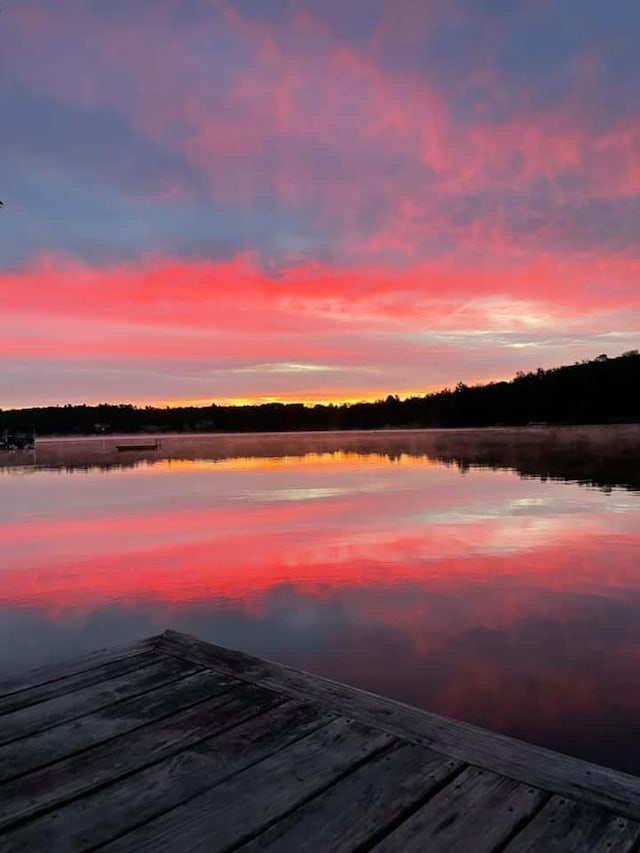 700 Pond Rd, Saint Albans, ME 04971 - dock area featuring a water view