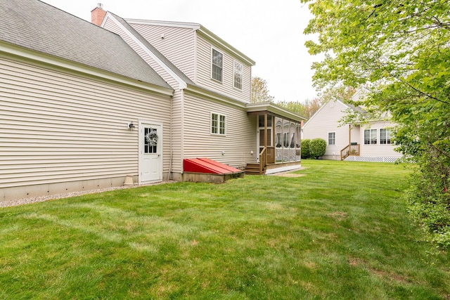 19 Winding Brook Ln S Unit 19, Wells, ME 04090 - rear view of property with a lawn