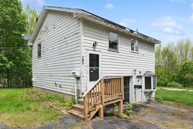 705707 Maine Ave, Farmingdale, ME 04344 - view of rear view of property