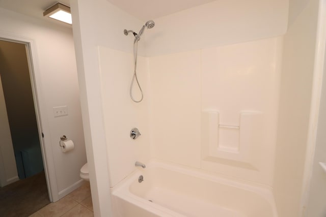 107 Tidy Rd Unit A & B, Eliot, ME 03903 - bathroom with tile patterned flooring, toilet, and shower / bath combination
