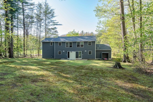 107 Tidy Rd Unit A & B, Eliot, ME 03903 - rear view of house featuring a patio area and a yard
