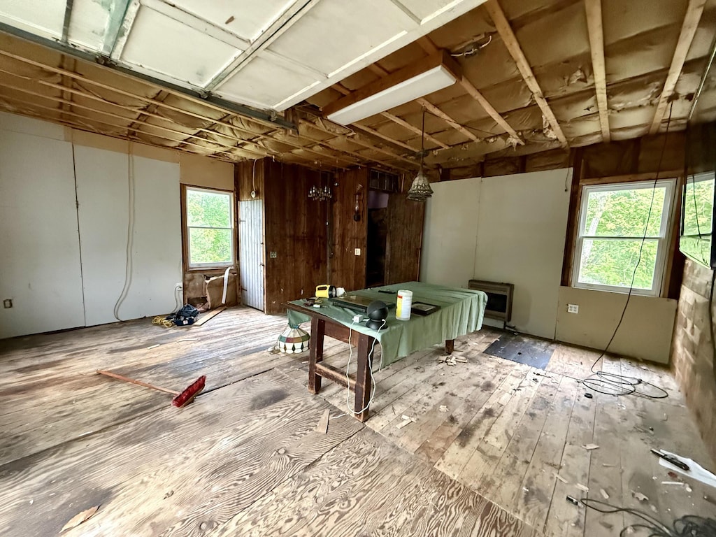 42 Alfred Rd, Kennebunk, ME 04043 - miscellaneous room with healthy amount of natural light, pool table, and wood finished floors