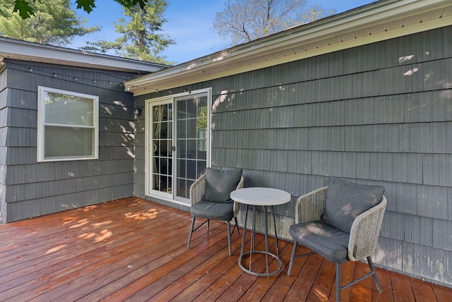 83 E Cote St, Lewiston, ME 04240 - view of wooden terrace