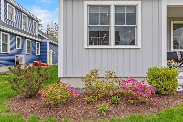 15 Pacer Way, Scarborough, ME 04074 - view of property exterior with board and batten siding and a cooling unit
