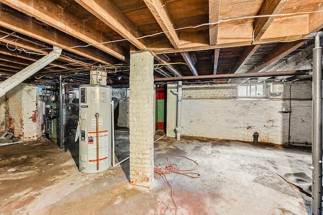 2 Elm Ter, Waterville, ME 04901 - below grade area with water heater