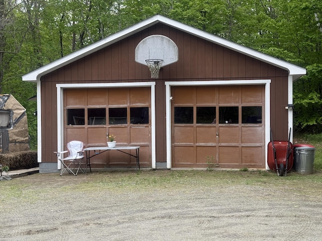 593 S Strong Rd, Strong, ME 04983 - view of detached garage