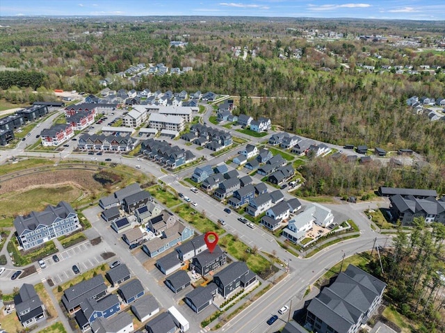 4 Frontrunner Way, Scarborough, ME 04074 - aerial view of property's location with nearby suburban area