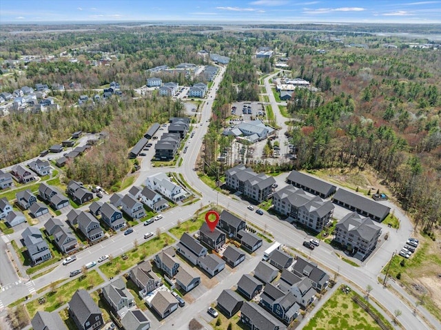 4 Frontrunner Way, Scarborough, ME 04074 - aerial view of property and surrounding area featuring nearby suburban area