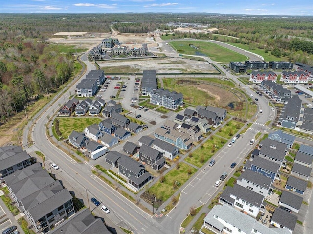 4 Frontrunner Way, Scarborough, ME 04074 - aerial view of property's location with a forest