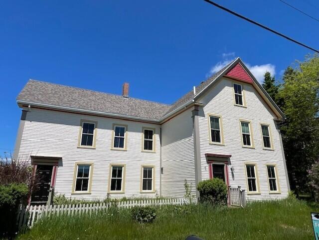 119 Village Rd, Steuben, ME 04680 - view of front of home featuring a chimney