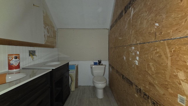 2670 Bennoch Rd, Old Town, ME 04468 - bathroom with vanity and toilet