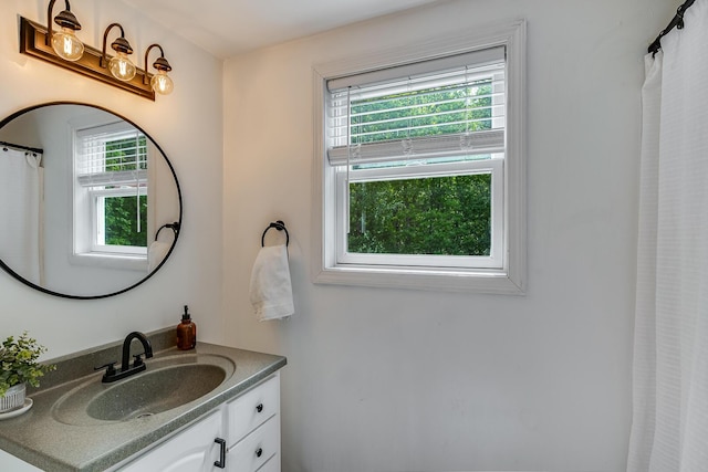 6 Emerald Ct, Berwick, ME 03901 - bathroom featuring vanity and a shower with curtain