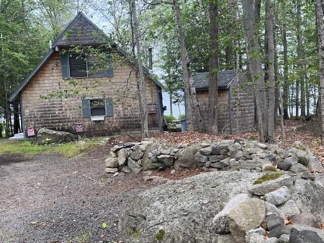 166 Ridge Rd, Frye Island, ME 04071 - view of side of home