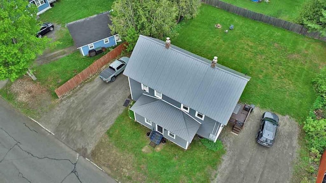 29 Columbia St, Houlton, ME 04730 - view from above of property