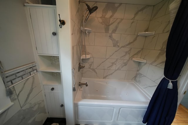 29 Columbia St, Houlton, ME 04730 - bathroom featuring a combined bath / shower with jetted tub