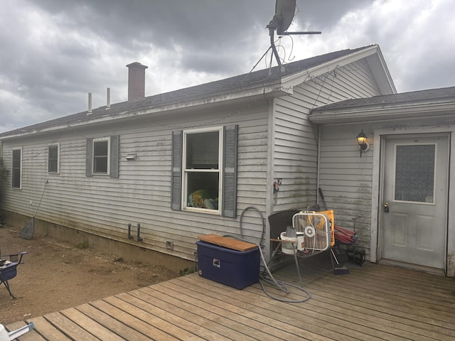 187 Purkis Rd, Buckfield, ME 04220 - view of wooden deck