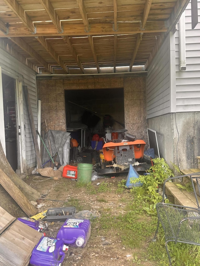 187 Purkis Rd, Buckfield, ME 04220 - view of garage