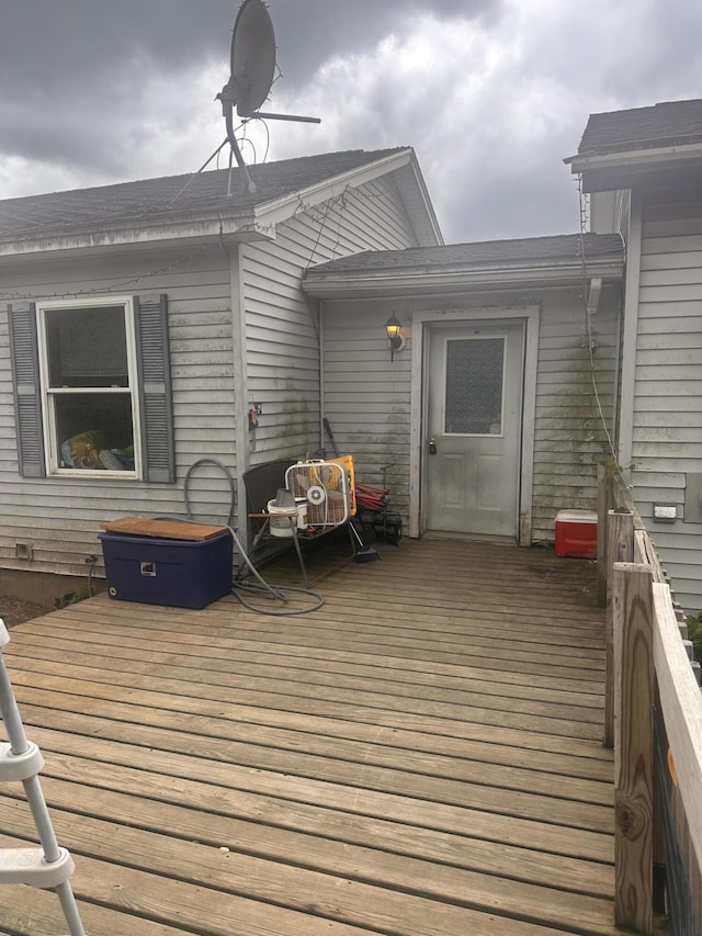 187 Purkis Rd, Buckfield, ME 04220 - view of wooden terrace