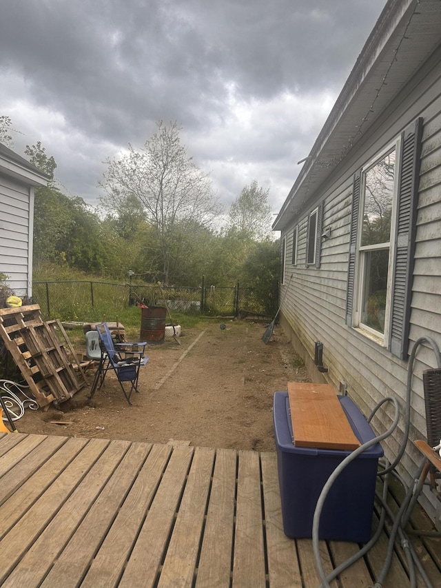 187 Purkis Rd, Buckfield, ME 04220 - view of wooden deck