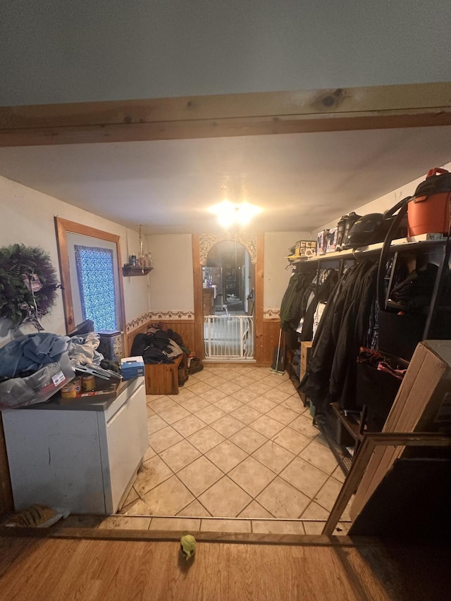 187 Purkis Rd, Buckfield, ME 04220 - interior space with light tile patterned floors