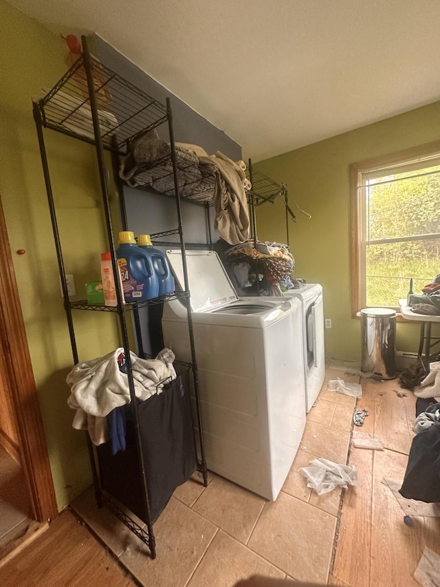 187 Purkis Rd, Buckfield, ME 04220 - washroom featuring separate washer and dryer