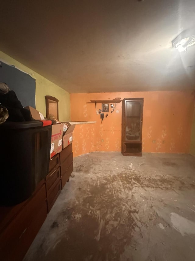 187 Purkis Rd, Buckfield, ME 04220 - bonus room featuring concrete floors