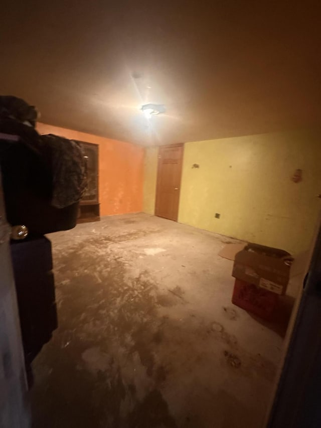 187 Purkis Rd, Buckfield, ME 04220 - spare room with unfinished concrete floors