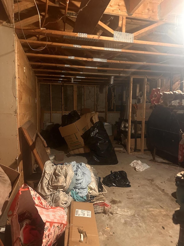 187 Purkis Rd, Buckfield, ME 04220 - view of basement