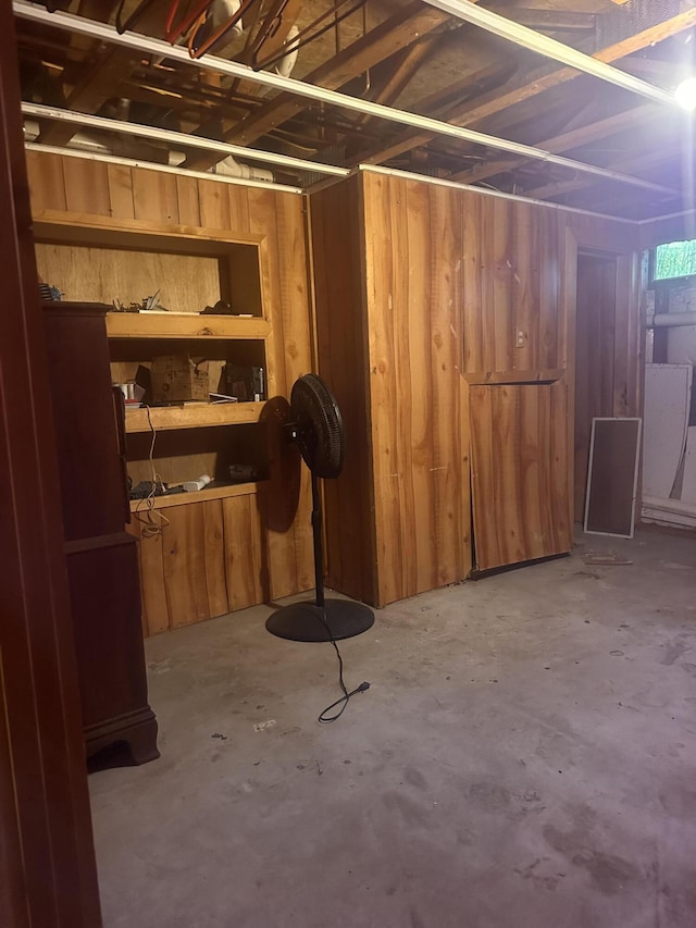 187 Purkis Rd, Buckfield, ME 04220 - view of unfinished below grade area