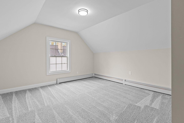 24 Mitton St, Portland, ME 04102 - additional living space featuring carpet, vaulted ceiling, and baseboards