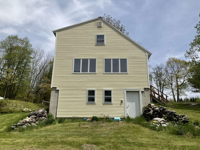 264 Watson Hill Rd, Limerick, ME 04048 - view of home's exterior featuring a yard