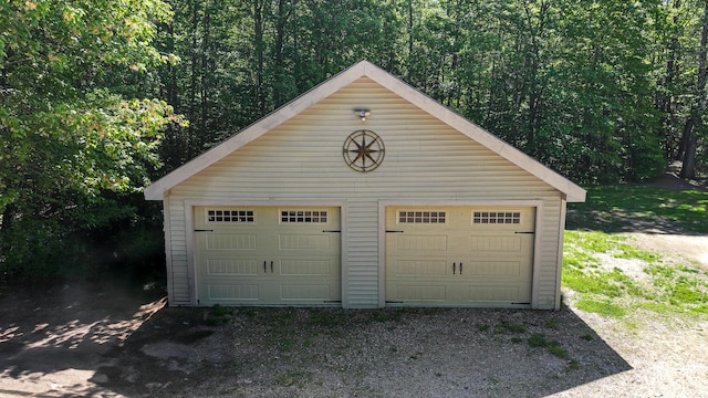 93 Maple St, Fryeburg, ME 04037 - view of detached garage