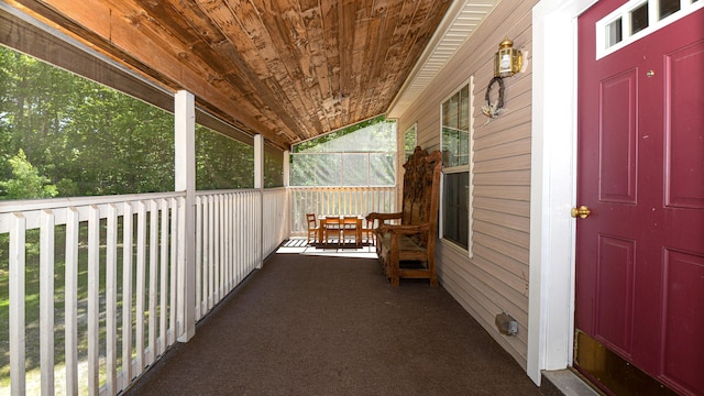 93 Maple St, Fryeburg, ME 04037 - view of porch
